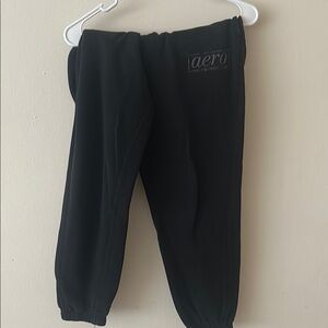 Aero Women's Black Jogger Pants